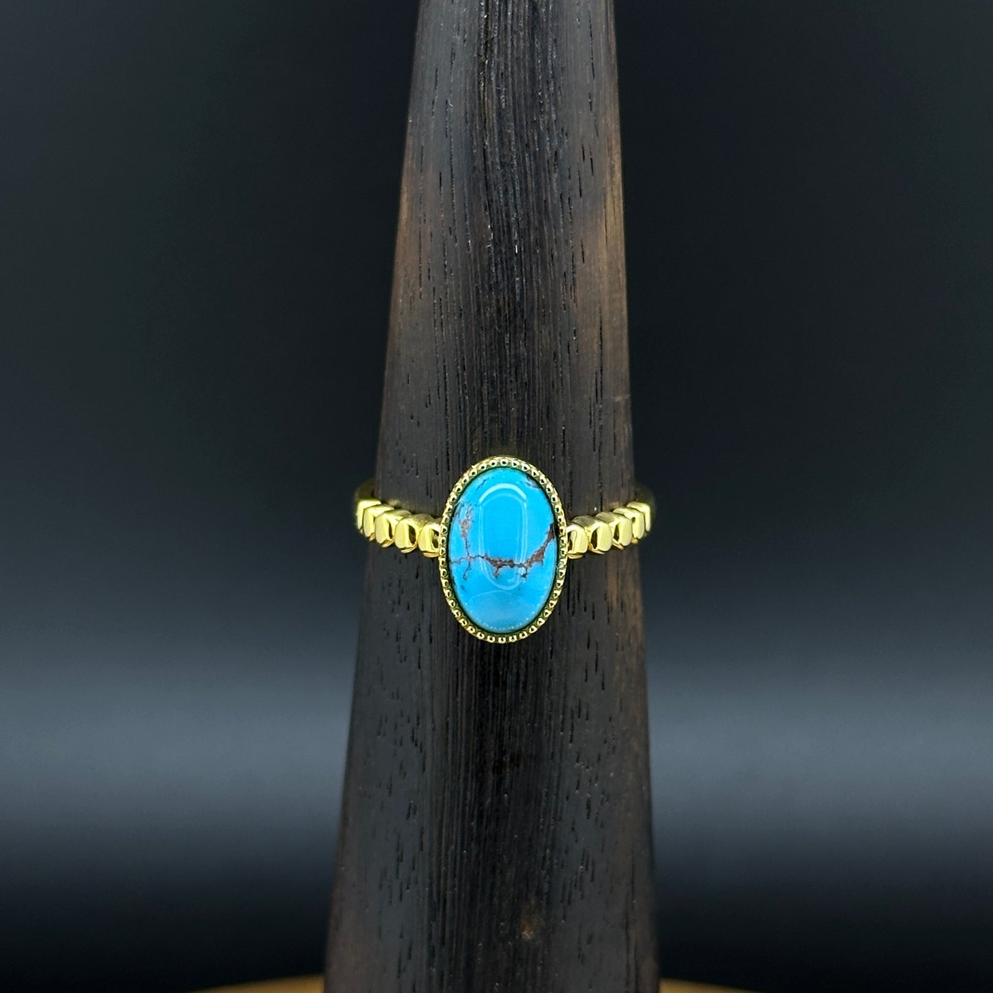 Turquoise Gold ring