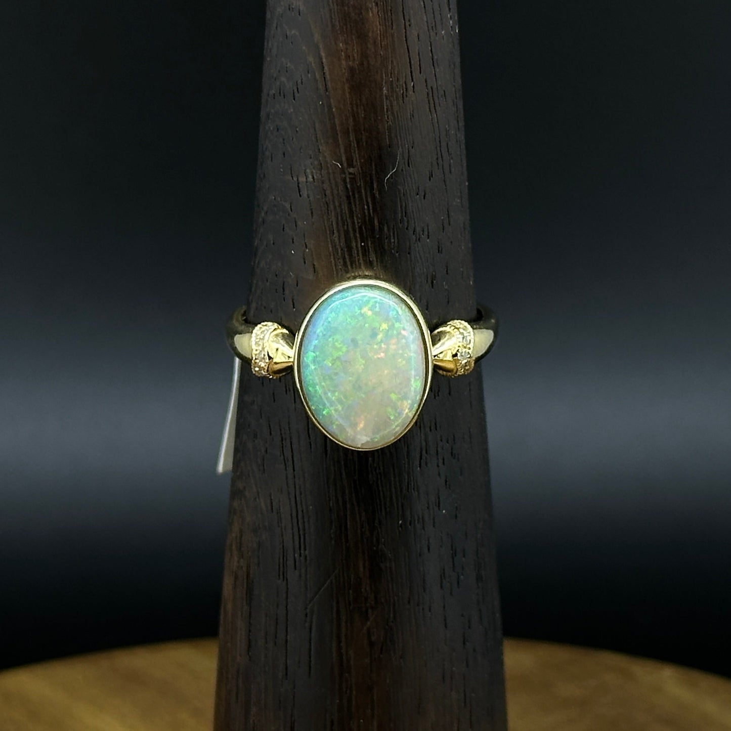 Opal Gold Ring