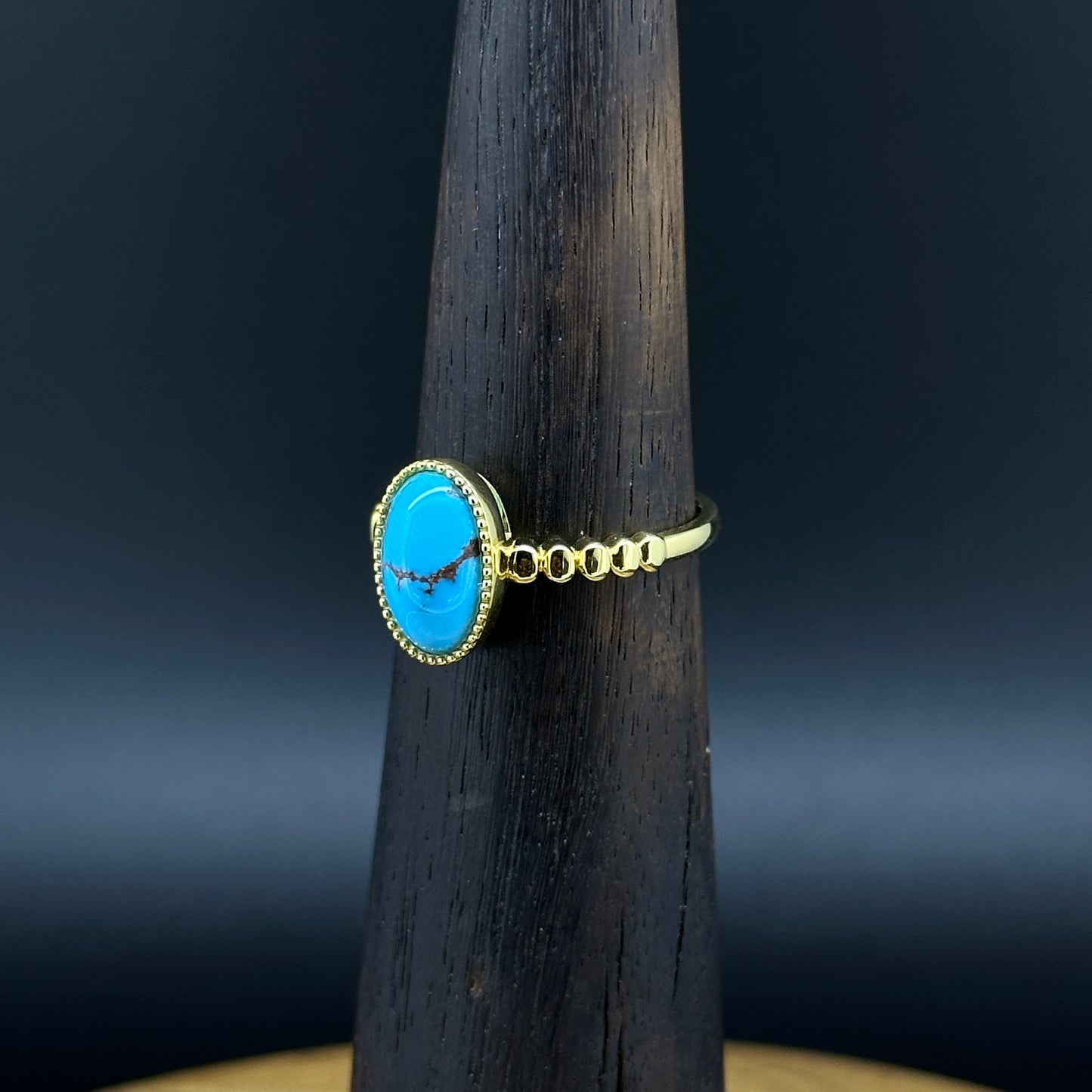 Turquoise Gold ring