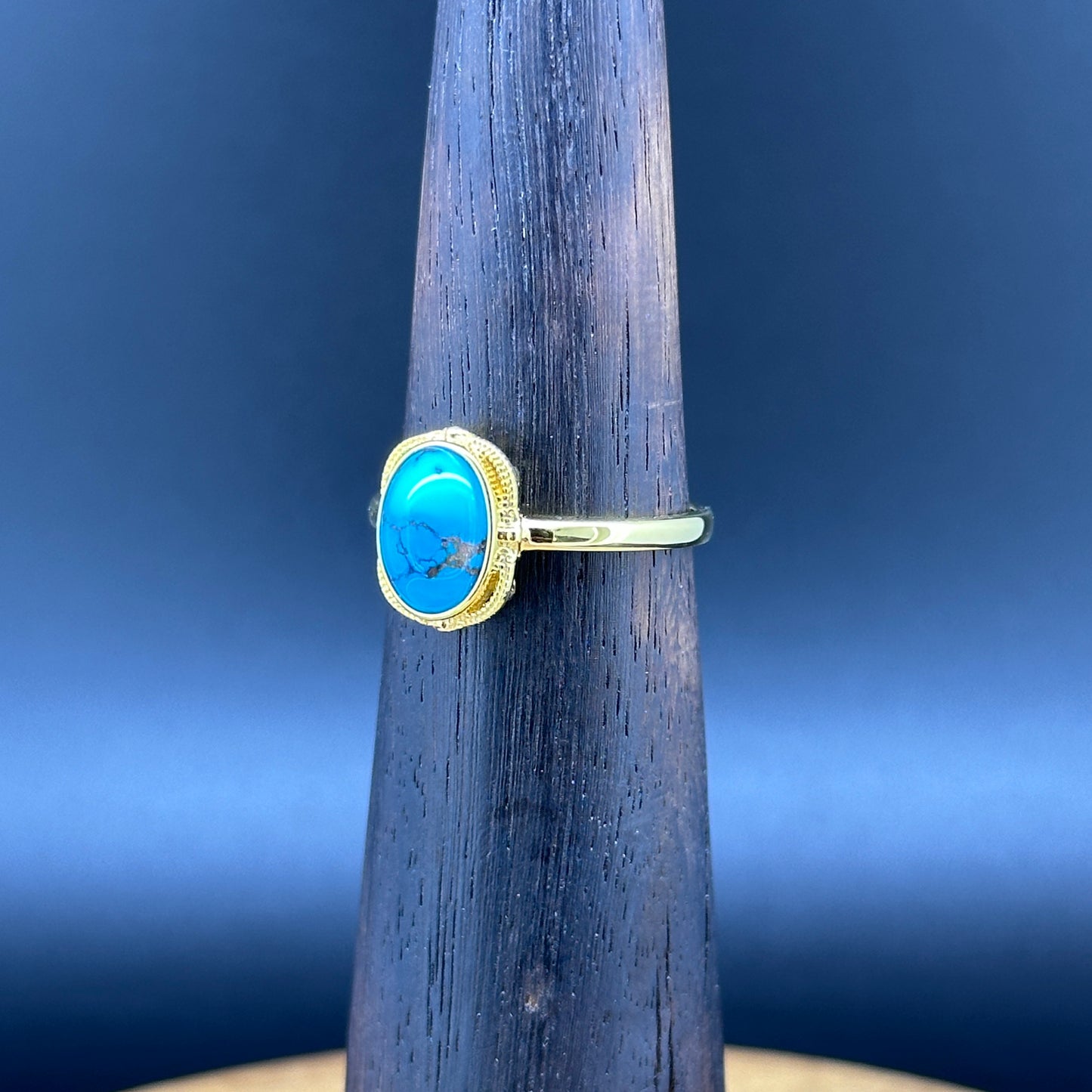 Turquoise Gold ring