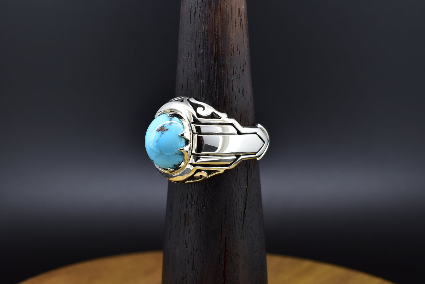 Turquoise Silver Ring