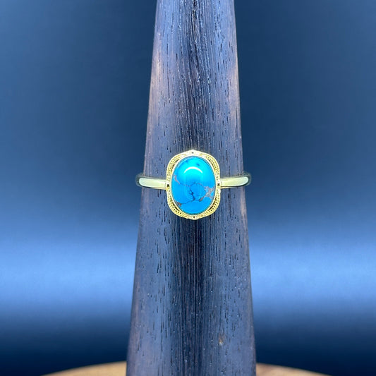 Turquoise Gold ring