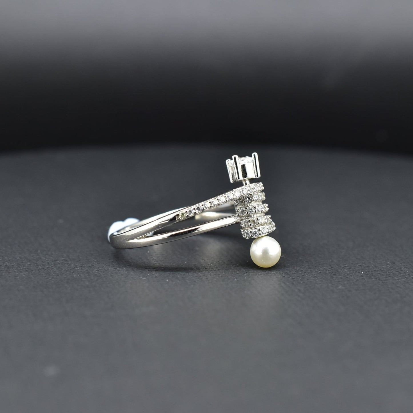 Pearl Silver Ring