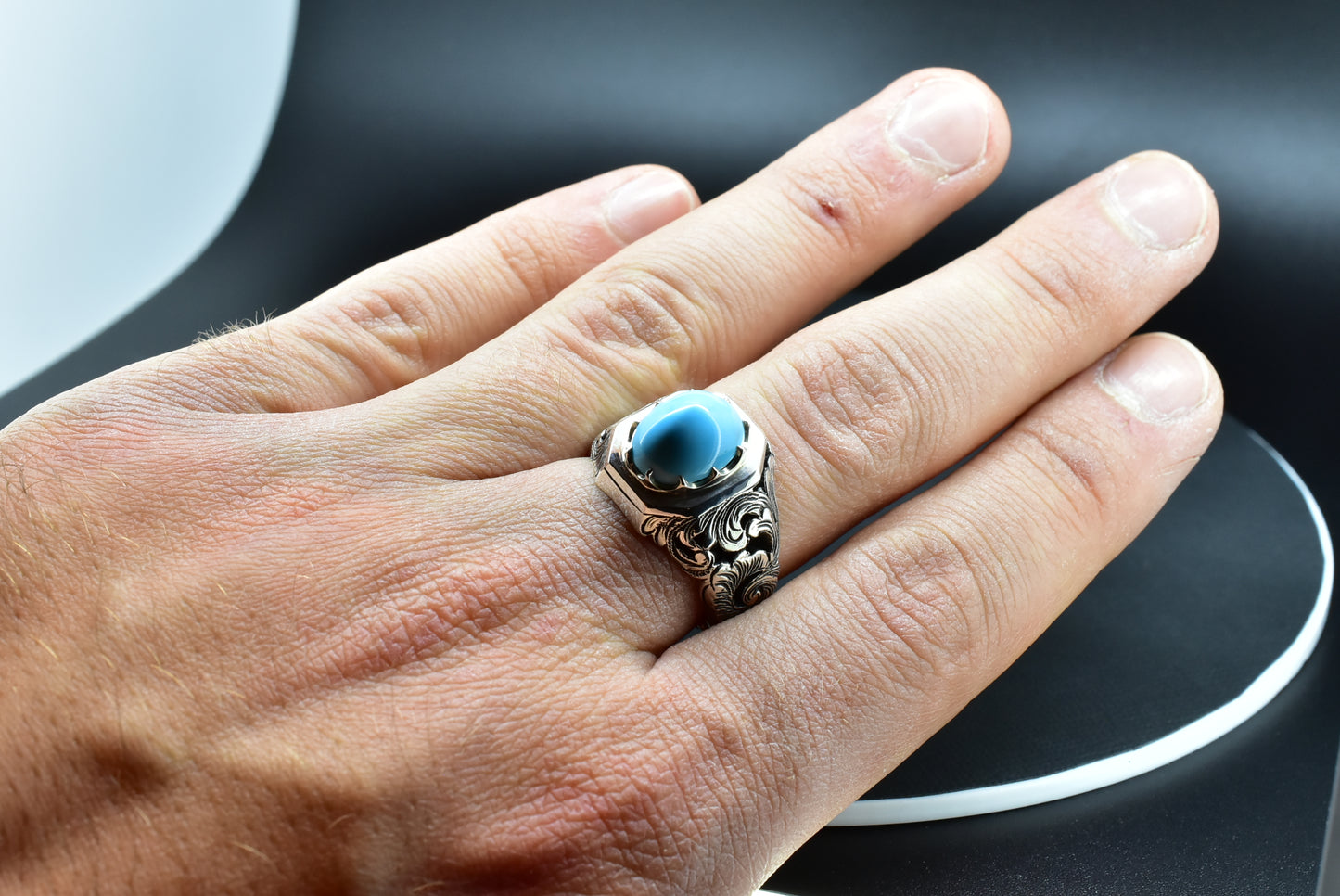 Turquoise Silver Ring