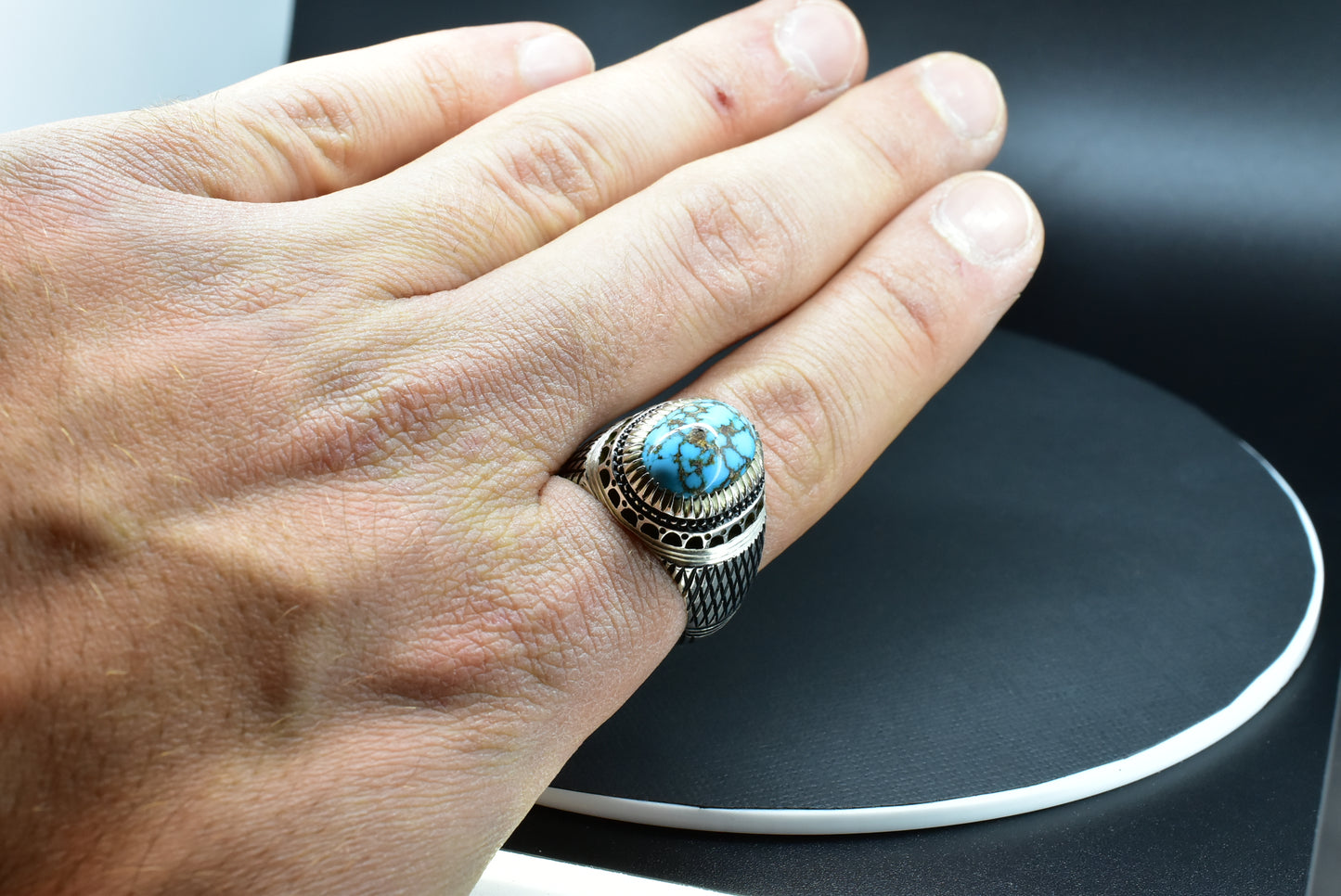 Turquoise Silver Ring