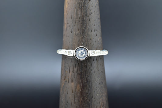 Cz Silver Ring